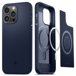 Spigen   Apple Iphone 14 Pro Mag Armor MagFit, Navy Blue ACS04990 -  2