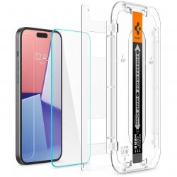 Spigen    Apple iPhone 15 EZ FIT tR(2 Pack) AGL06903 -  2