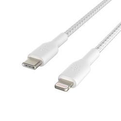  Belkin USB- - Lightning BRAIDED 1m White CAA004BT1MWH -  5