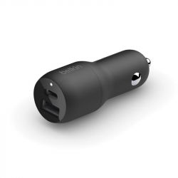   Belkin Car Charger 37W PD PPS Dual Black (CCB004BTBK)