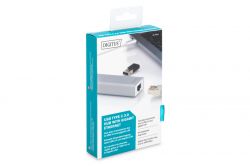  DIGITUS DIGITUS USB-C - USB 3.0 3 Port Hub + Gigabit Ethernet DA-70255 -  8