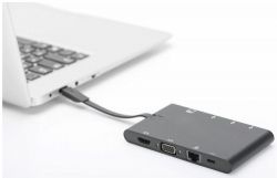 Digitus - Travel USB-C, 9 Port DA-70865 -  2