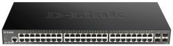 D-Link  DGS-1250-52X 48xGE, 4xSFP+, Smart DGS-1250-52X