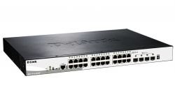  D-Link DGS-1510-28XMP 24xGE PoE, 4xSFP+, SmartPro DGS-1510-28XMP -  2