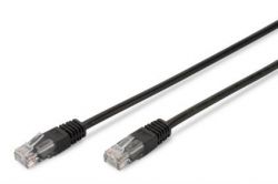 - DIGITUS CAT 5e UTP, 5, AWG 26/7, PVC,  DK-1511-050/BLACK