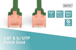 Digitus - CAT 6 UTP, 10, AWG 26/7, Cu, LSZH,   DK-1617-100/G -  2