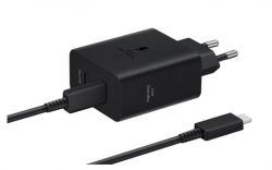    Samsung 50W Power Adapter Duo (w C to C Cable) Black / EP-T5020XBEGEU