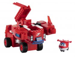 Super Wings - Small Blocks 2-in-1 Buildable Transforming Vehicle Jett,  EU385005 -  4