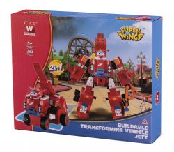 Super Wings - Small Blocks 2-in-1 Buildable Transforming Vehicle Jett,  EU385005 -  15