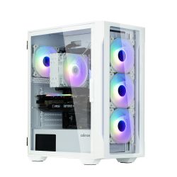  Zalman I3 Neo TG,  , 1xUSB3.0, 2xUSB2.0, 4x120mm RGB, TG Side/Front Panel, ATX,  I3NEOTGWHITE -  2