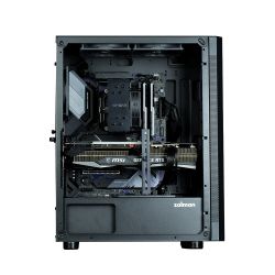  Zalman I4   2xUSB3.0, 1xUSB2.0 6x120 VGA 320 LCS ready Mesh Side/Front Panel ATX  I4BLACK -  7