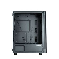  Zalman I4 TG   2xUSB3.0, 1xUSB2.0 4x140 RGB VGA 320 LCS ready TG Side Panel ATX  I4TGBLACK -  6