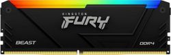   Kingston DDR4 32GB KIT (16GBx2) 2666 FURY Beast RGB KF426C16BB12AK2/32 -  5