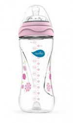 Nuvita    Mimic 330. 4 + [Feeding bottle Mimic 330ml. 4m+ Colic reduction, pink] NV6050Pink -  1