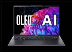  Acer Swift Go 16 SFG16-72 16" 3.2K OLED, Intel U5-125H, 16GB, F512GB, UMA, Lin,  NX.KY9EU.001