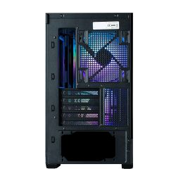 Zalman  P30 AIR  , 1xUSB3.0, 1xUSBType-C, 3x140 ARGB, VGA 392, LCS ready, TG Side Panel, mATX,  P30AIRBLACK -  9