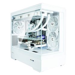 Zalman  P30   1xUSB3.0, 1xUSB Type-C 3x120 ARGB VGA 420 LCS ready TG Front/Side Panel mATX  P30WHITE -  5