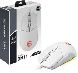 MSI  Clutch GM11 WHITE GAMING Mouse S12-0401950-CLA -  5