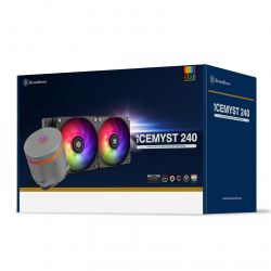 SilverStone    IceMyst IM240-ARGB, LGA 1700, 2066, 2011, 1200, 115X, AM5, AM4, TDP240W SST-IM240-ARGB -  16