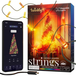 Twinkly ó Smart LED Twinkly Strings Candle RGB 100 IP20 6 USB-C     TWKC100RGB-G