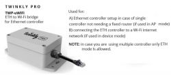  Twinkly Pro Ethernet to Wifi, IP65,  TWP-UWIFI