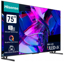 LCDtv>42" HISENSE 75U7KQ -  3