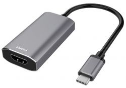  2E USB-C - HDMI 2.1, 0.21m, space grey