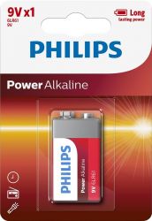  Philips Krona bat Alkaline 1 PowerLife (6LR61P1B)