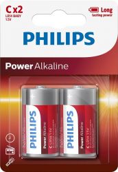  Philips C bat Alkaline 2 PowerLife (LR14P2B/97)