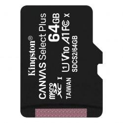  ' Kingston microSD   64GB C10 UHS-I R100MB/s