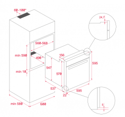   Teka - HRB 6300 VN (111010012) -  2