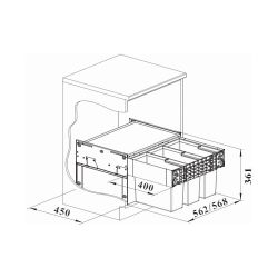    Blanco - SELECT II 60 - 3 (526204) -  2