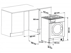    Beko - WITC 7612 B 0 W -  2