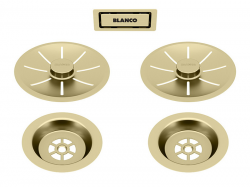  . C-overflow  InFino satin gold (2 ) BLANCO 203477