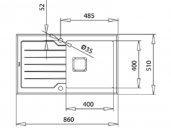   Teka - DIAMOND 1B 1D 86 ST 115100021 -  6