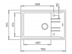   Teka - STONE 60 S-TG 1B 1D 115330034 -  2