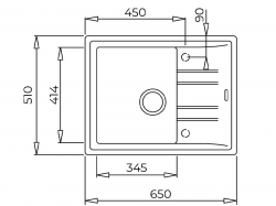   Teka - STONE 45 B-TG 1B 1D 115330048 -  2