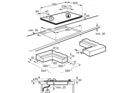   AEG - HKB64453NB Hob2Hood -  2