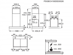   AEG - DBE 5661 HG Hob2Hood -  2