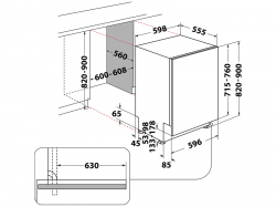    Whirlpool - W 8 IHF 58 TU -  2