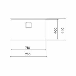   Teka - FLEXLINEA 71.40 FORTINOX 115000063 -  5