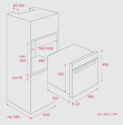   Teka - HLC 844  WH 111160021 -  2