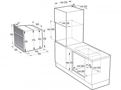 Bioven/el GORENJE BSA 6747 DGWI -  2