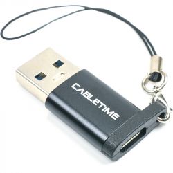  Cabletime OTG USB 3.0 Type-A (M) - USB Type-C (F) (CA913701)