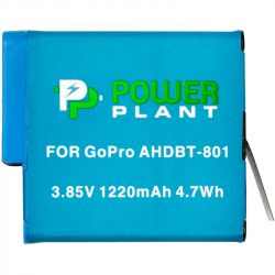  PowerPlant GoPro AHDBT-801 1220mAh () (CB970377)