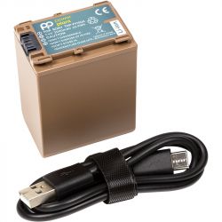  PowerPlant Sony TNP-FV100A 3090mAh   Type-C (CB971251) -  1