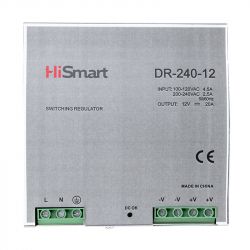   HiSmart 12V, 20A, 240W, DIN (DR-240-12)