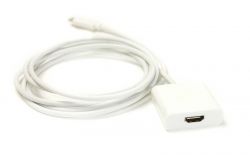   PowerPlant HDMI female - USB Type-C, 1.8 (KD00AS1271)