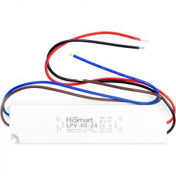   HiSmart 24V, 2.5, 60W, IP67 (LPV-60-24)