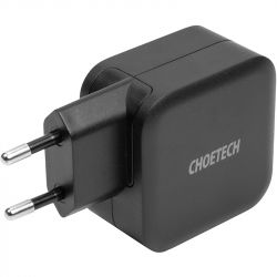   Choetech GaN USB Type-C + Type-C , 61W, PD (Q6006)